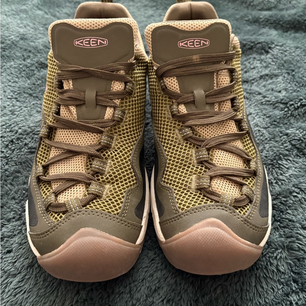 Keen Olive Green Hiking Shoes